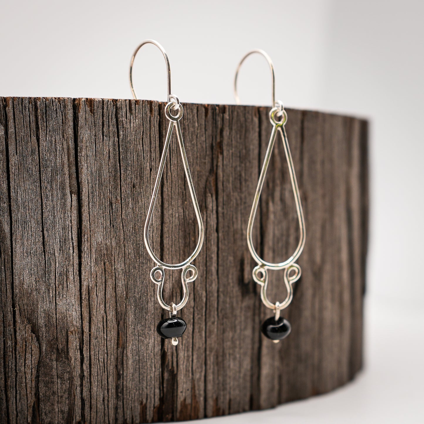 Onyx Dangle Earrings