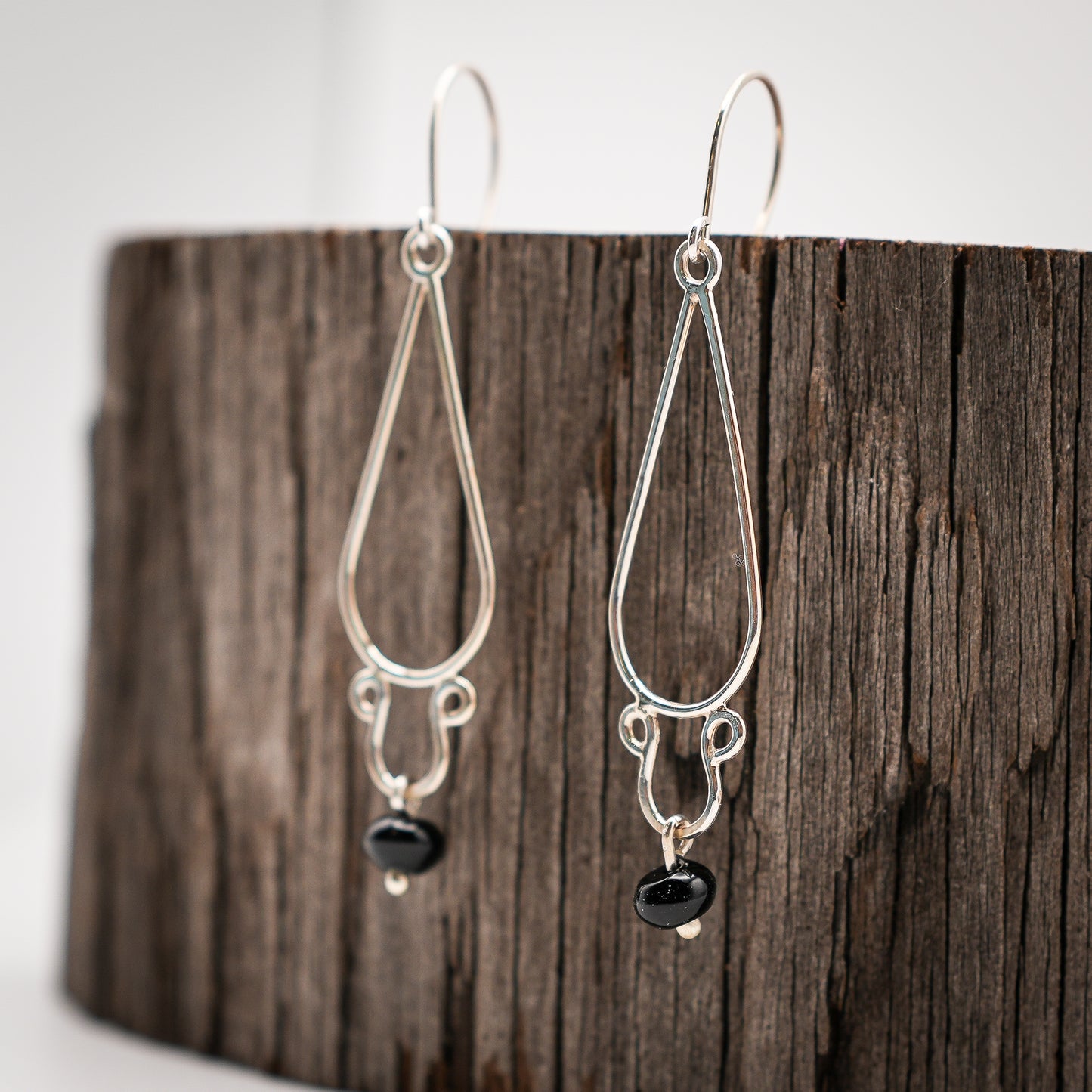 Onyx Dangle Earrings