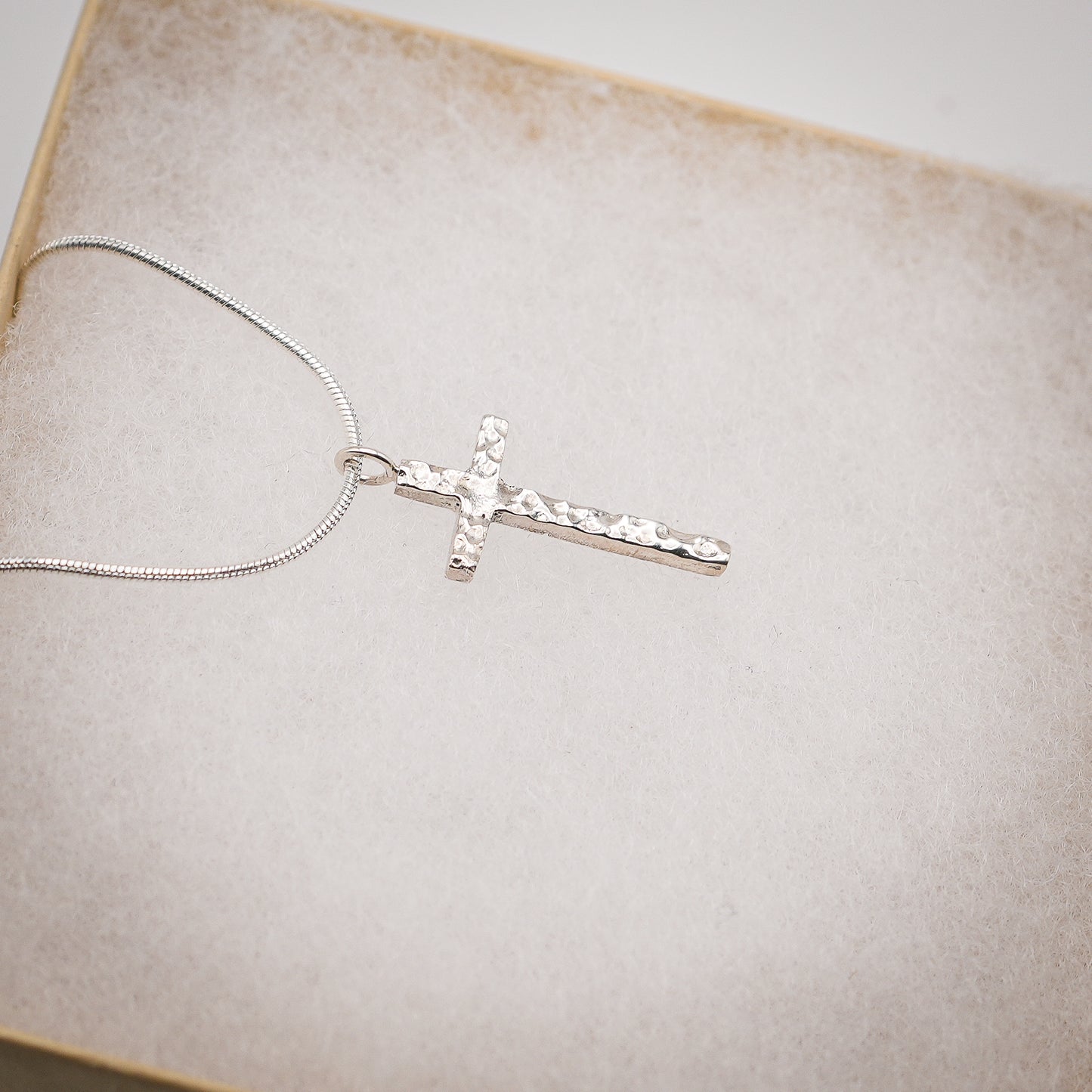 Delicate Silver Cross