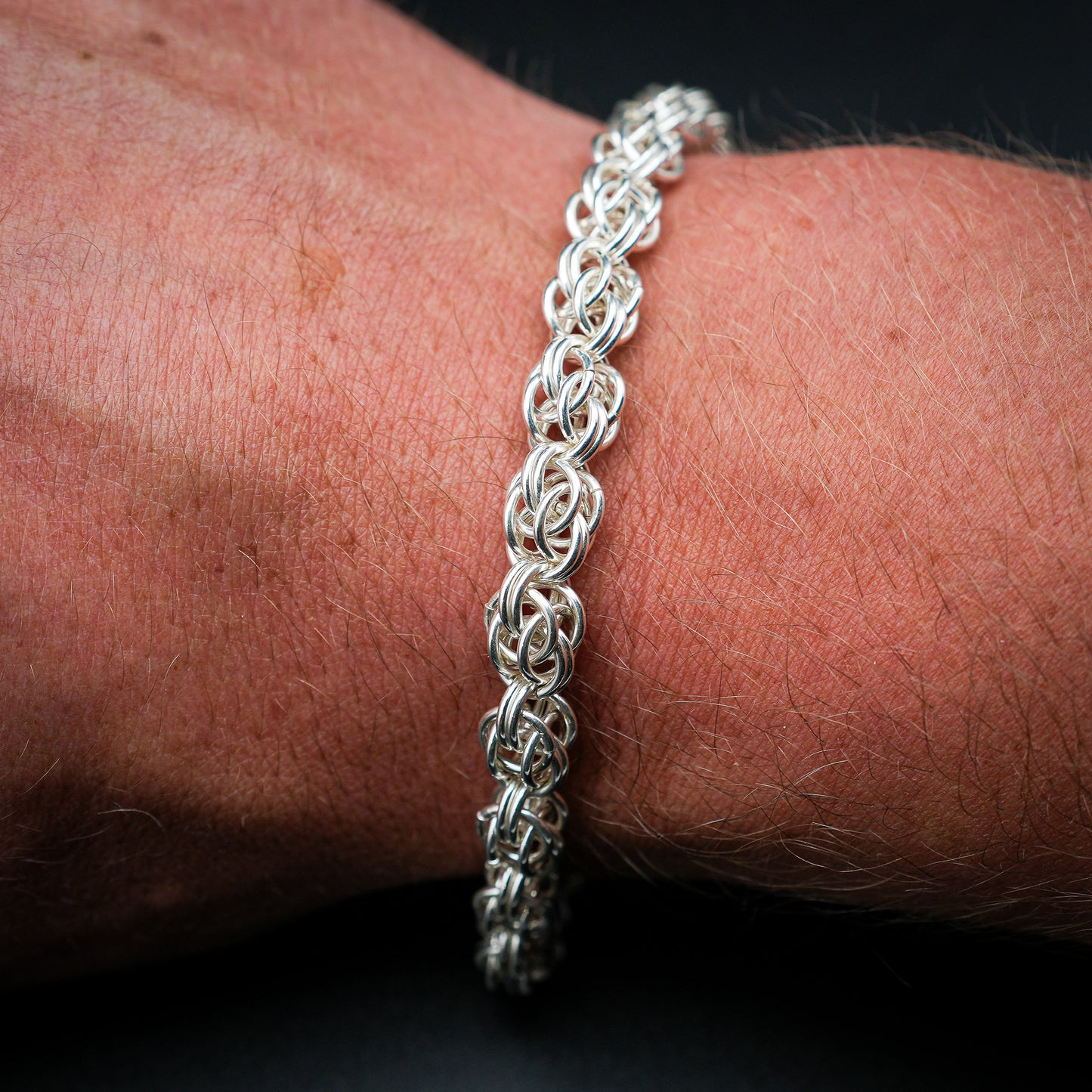 .925 Silver Barrel Chain