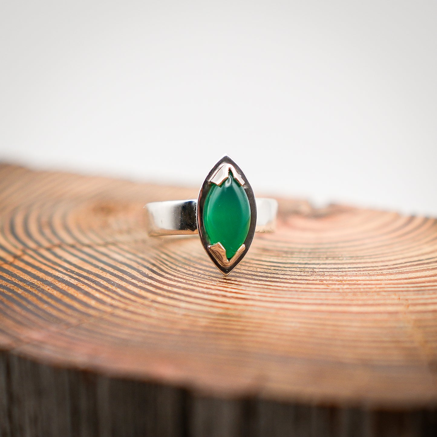 Green Onyx Ring