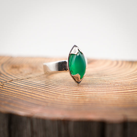 Green Onyx Ring
